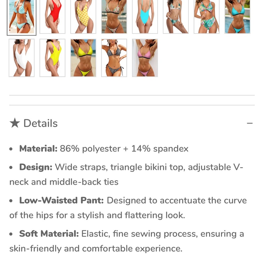 Polka Dot DIVA V-Neck Yellow Polka Dot Bikini Set
X-Large - Picture 8 of 10